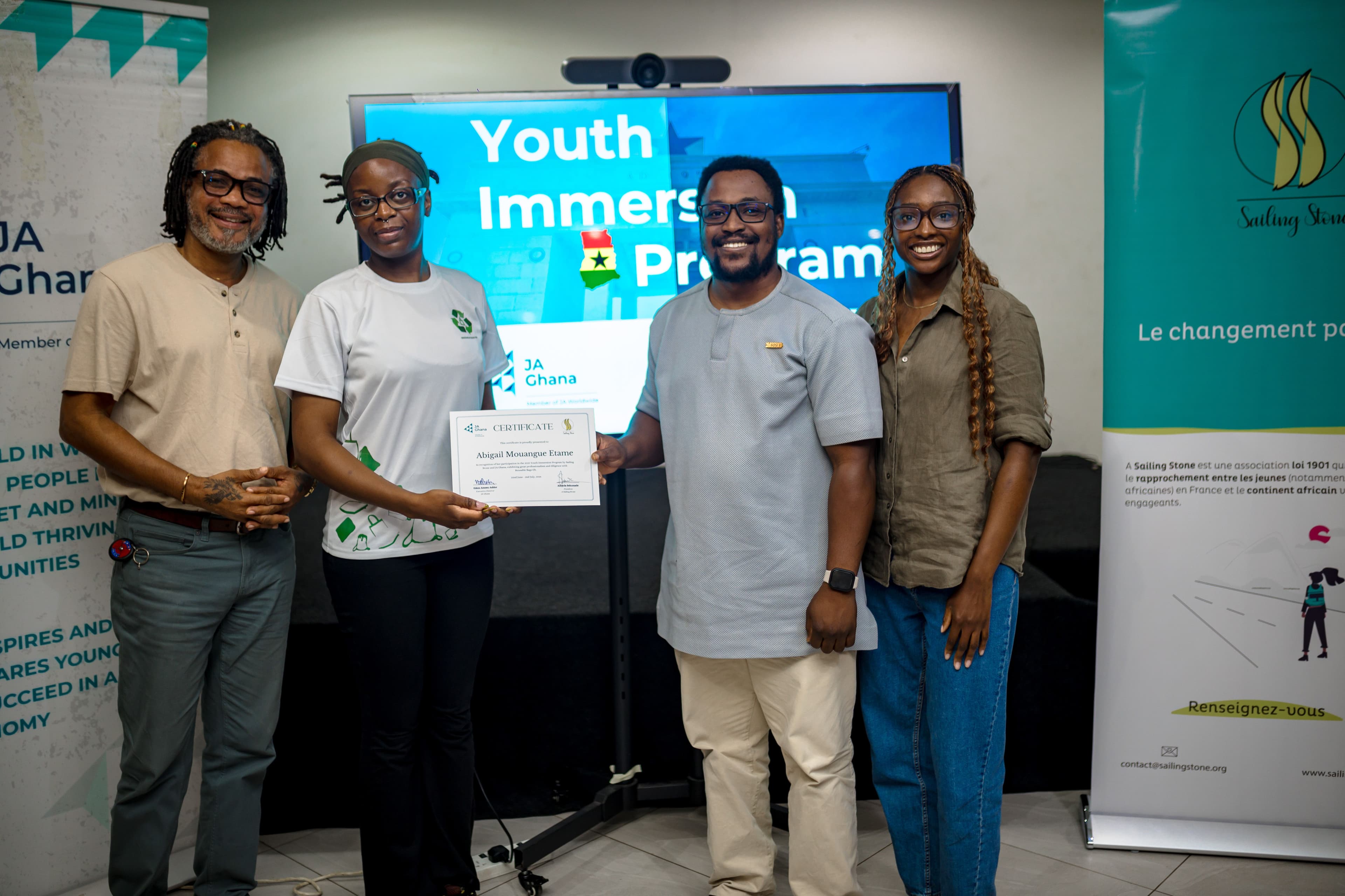 JA Ghana and Sailing Stone Conclude 2026 Youth Immersion Program