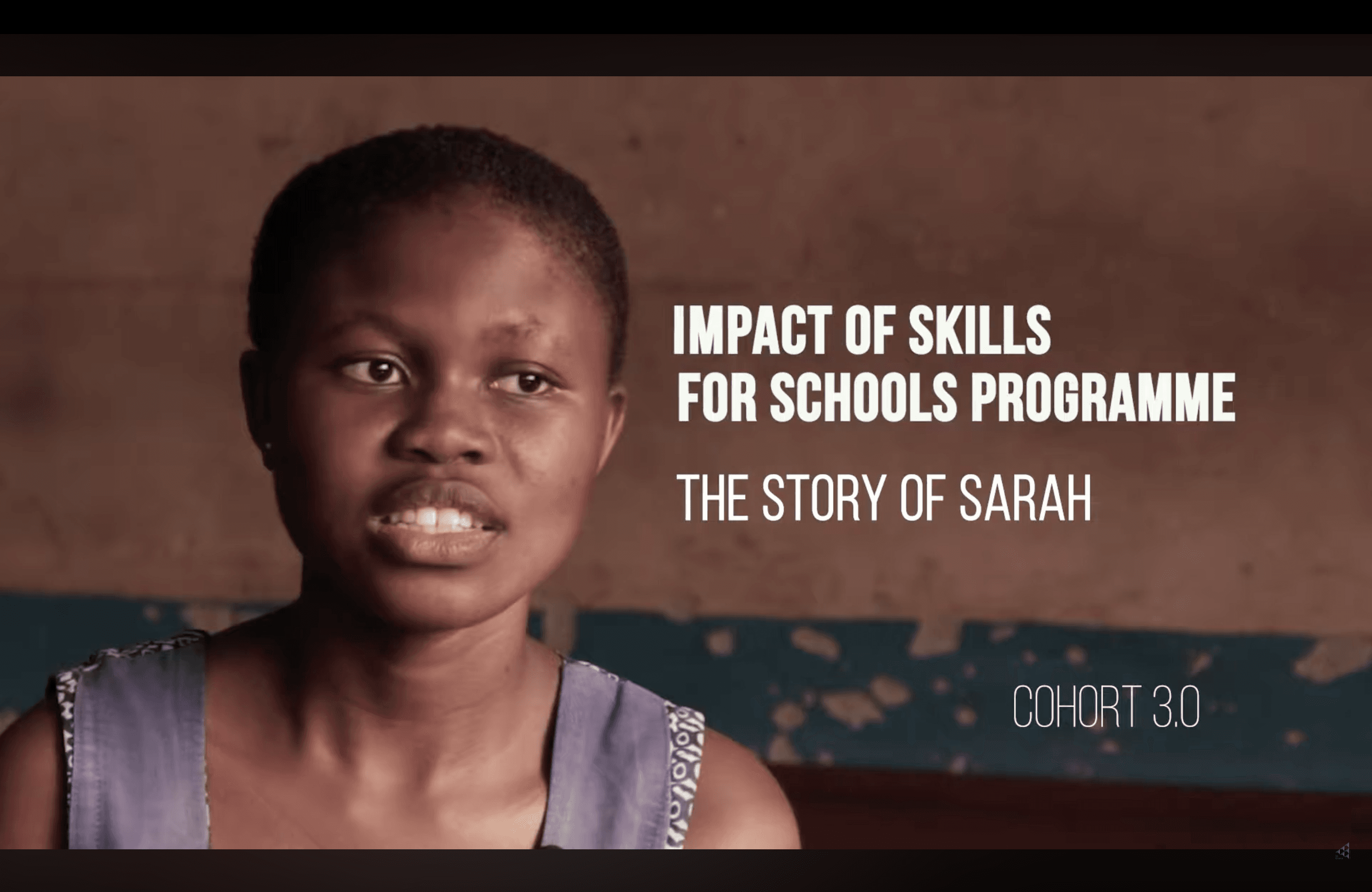 Impact of Skills For School Programme - The Story Of Sarah