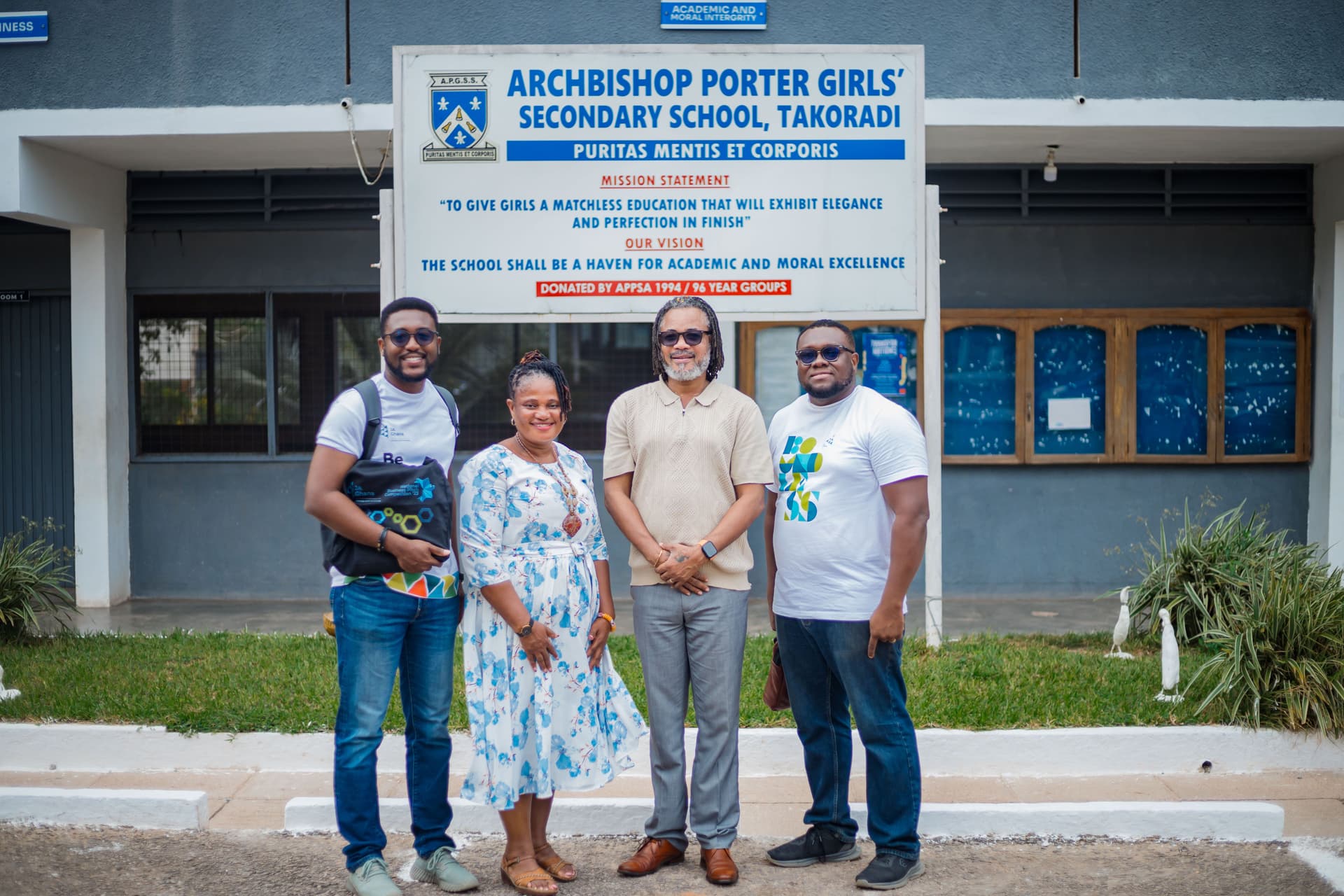 Visit to Archbishop Porter Girls SHS