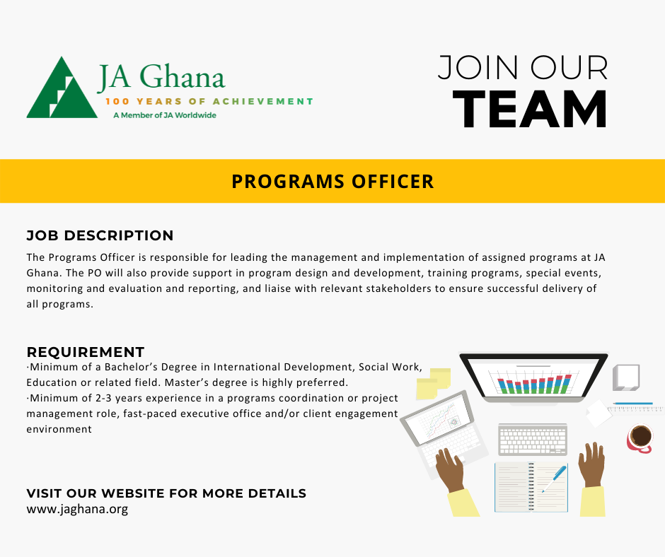 Join Our Team: Programs Officer